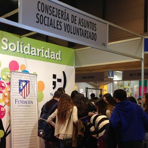 Stand de la Fundaci&oacute;n en AULA 2013